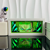 Roronoa Zoro One Piece Light Box