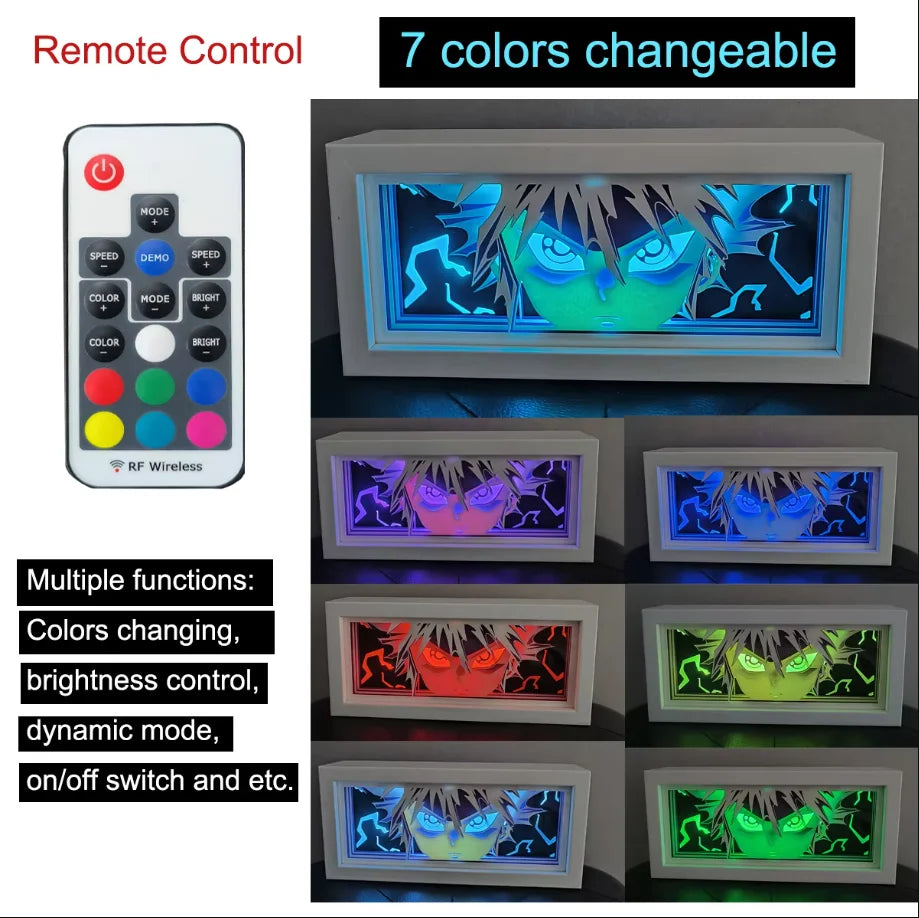 Sanemi Shinazugawa Demon Slayer Light Box
